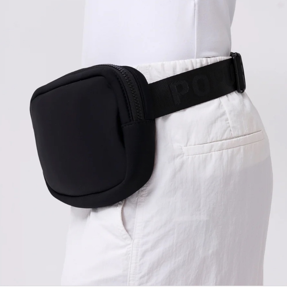 Black Popus Belt Bag OS - Picture 3 of 9